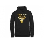 Chicago Bulls Gold Collection Pullover Hoodie Black