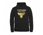 Chicago Bulls Gold Collection Pullover Hoodie Black