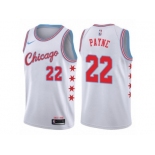 Men Nike Chicago Bulls #22 Cameron Payne Authentic White NBA Jersey - City Edition