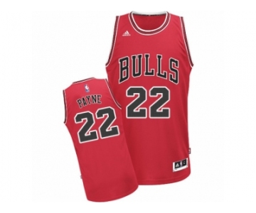 Men's Adidas Chicago Bulls #22 Cameron Payne Swingman Red Road NBA Jersey