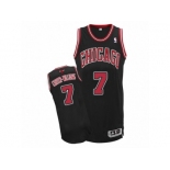 Men's Adidas Chicago Bulls #7 Michael Carter-Williams Authentic Black Alternate NBA Jersey