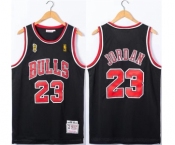 Men's Chicago Bulls #23 Michael Jordan Red 1996-97 Throwback Champions Stitched Jersey