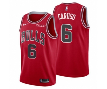 Men's Chicago Bulls #6 Alex Caruso Red Edition Swingman Stitched Basketball Jersey