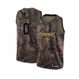 Men's Nike Chicago Bulls #0 Sean Kilpatrick Swingman Camo Realtree Collection NBA Jersey