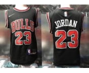 Nike Chicago Bulls #23 Michael Jordan Black NBA Jersey