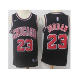 Nike Chicago Bulls #23 Michael Jordan Black NBA Swingman Jersey