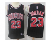 Nike Chicago Bulls #23 Michael Jordan Black NBA Swingman Jersey