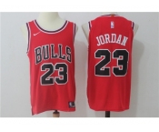 Nike NBA Chicago Bulls #23 Michael Jordan Jersey 2017-18 New Season Red Jersey