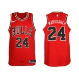 Nike NBA Chicago Bulls #24 Lauri Markkanen Jersey 2017-18 New Season Red Jersey