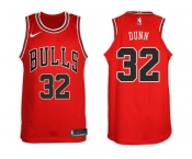 Nike NBA Chicago Bulls #32 Kris Dunn Jersey 2017-18 New Season Red Jersey