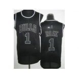 nba chicago bulls #1 rose black[revolution 30]