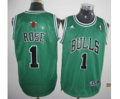 nba chicago bulls #1 rose green[2011 swingman revolution 30]