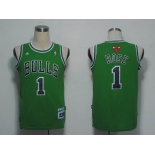 nba chicago bulls #1 rose green(fans edition)