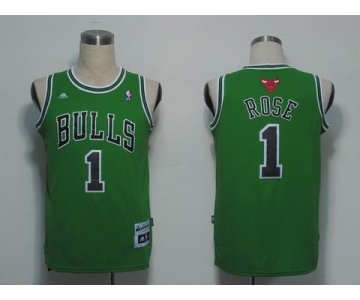 nba chicago bulls #1 rose green(fans edition)