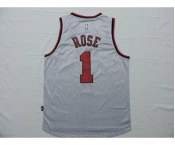 nba chicago bulls #1 rose grey[2015 new]