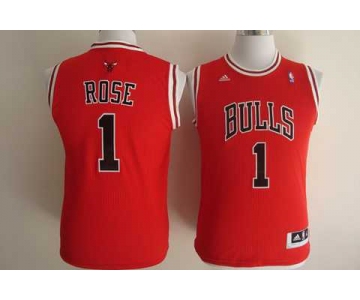 nba chicago bulls #1 rose red[2014 latin nights]