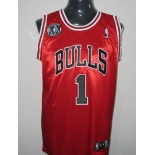 nba chicago bulls #1 rose red[20th patch]