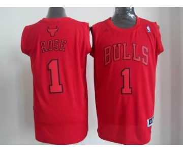 nba chicago bulls #1 rose red[fullred]