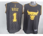 nba chicago bulls #1 rose zebra