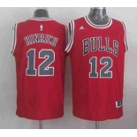 nba chicago bulls #12 kirk hinrich red