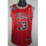 nba chicago bulls #13 noah red[20th patch]