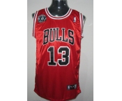 nba chicago bulls #13 noah red[20th patch]