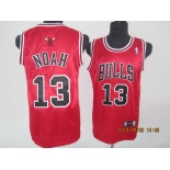 nba chicago bulls #13 noah red