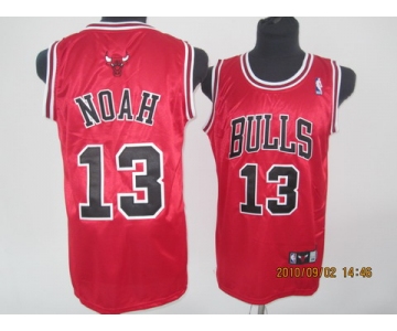 nba chicago bulls #13 noah red