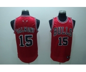 nba chicago bulls #15 salmons red