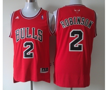 nba chicago bulls #2 robinson red[revolution 30 swingman]