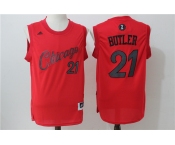 nba chicago bulls #21 butler red[2016 Christmas edition]