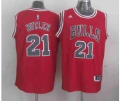 nba chicago bulls #21 butler red