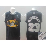 nba chicago bulls #23 flightman black[飞人][signature]