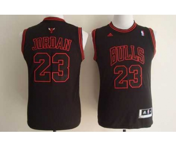 nba chicago bulls #23 jordan black[2014 latin nights]