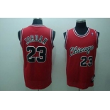 nba chicago bulls #23 jordan red(fans edition)