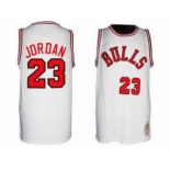 nba chicago bulls #23 jordan white(1984-1985 classics)