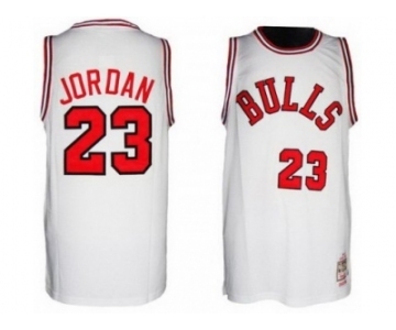 nba chicago bulls #23 jordan white(1984-1985 classics)