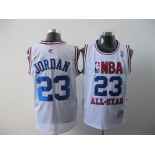 nba chicago bulls #23 jordan white[all-star]