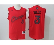 nba chicago bulls #3 wade red[2016 Christmas edition]