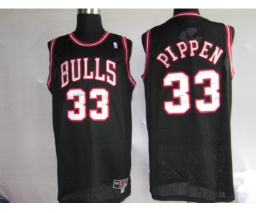 nba chicago bulls #33 pippen black