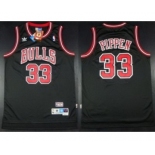 nba chicago bulls #33 pippen black[revolution 30 swingman]