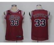 nba chicago bulls #33 pippen red[black number]