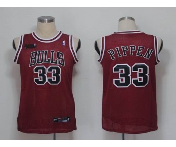 nba chicago bulls #33 pippen red[black number]