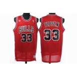 nba chicago bulls #33 pippen red(fans edition)