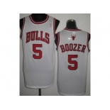 nba chicago bulls #5 boozer white[revolution 30]