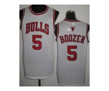 nba chicago bulls #5 boozer white[revolution 30]