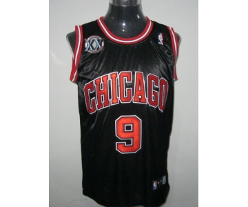 nba chicago bulls #9 deng black[20th patch]