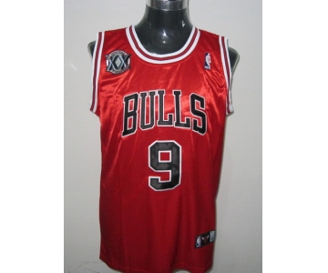 nba chicago bulls #9 deng red[20th patch]