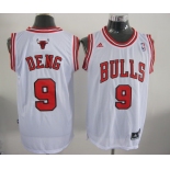 nba chicago bulls #9 deng white[2011  revolution 30]