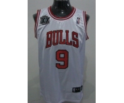 nba chicago bulls #9 deng white[20th patch]